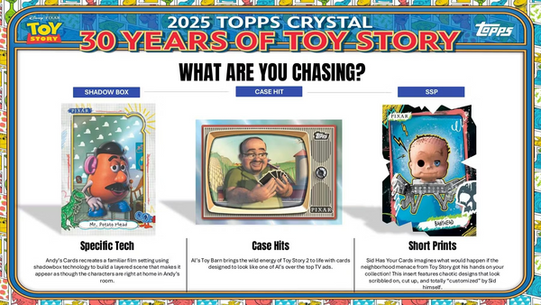 2025 TOPPS 30 YEARS OF TOY STORY HOBBY BOX (8-PACKS / 32-TRADING CARDS)