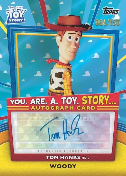 2025 TOPPS 30 YEARS OF TOY STORY HOBBY BOX (8-PACKS / 32-TRADING CARDS)