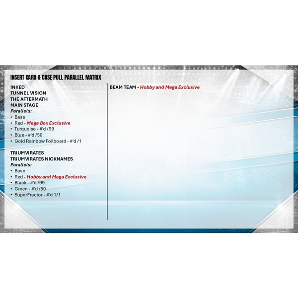 2026 TOPPS WWE STADIUM CLUB BLASTER BOX NEW SEALED (30-CARDS)