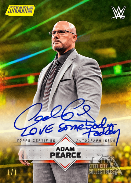 2026 TOPPS WWE STADIUM CLUB BLASTER BOX NEW SEALED (30-CARDS)