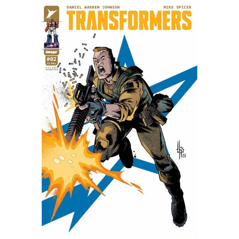 TRANSFORMERS #2 G.I. JOE 2nd PRINT VARIANT-A IMAGE COMICS ROBERT KIRKMAN
