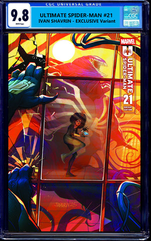 Ultimate Spider-man #21 Ivan Shavrin Alexander Lozano Amazing Spider-man J Scott Campbell Wolverine Deadpool Amazing Spider-man Miles Morales Venom Virgin Variant DC Comics Marvel Comics X-Men Batman Joker East Side Comics Virgin Exclusive cgc signed ss comics