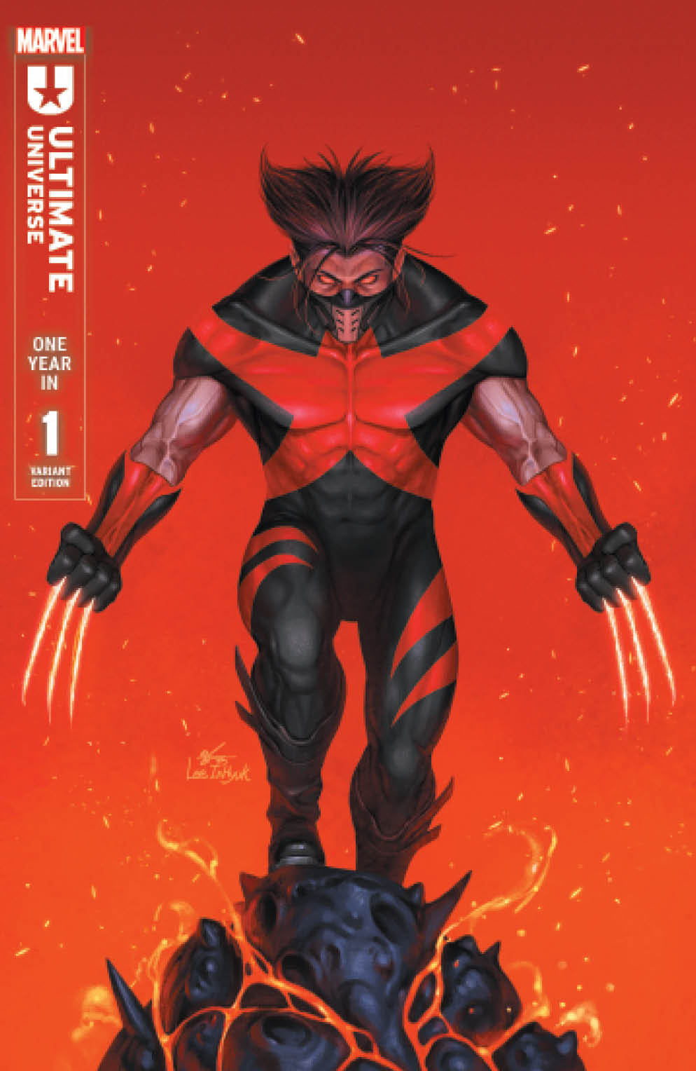 ULTIMATE UNIVERSE ONE YEAR IN #1 INHYUK LEE EXCL 1st WOLVERINE VARIANT ...