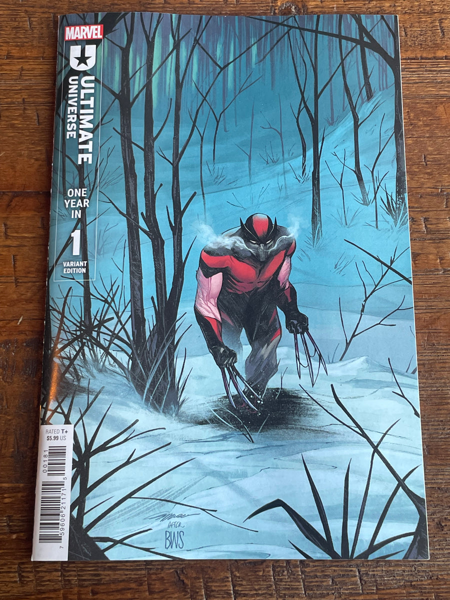 ULTIMATE UNIVERSE ONE YEAR IN #1 FIRST PRINT SPOILER VARIANT WOLVERINE ...