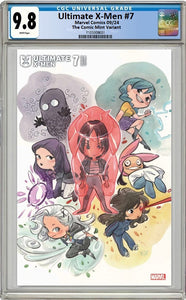 Ultimate X-Men #7 Peach Momoko Wolverine Amazing Spider-Gwen Miles Morales Venom Virgin Variant DC Comics Marvel Comics X-Men Batman Joker East Side Comics Virgin Exclusive cgc signed ss comics