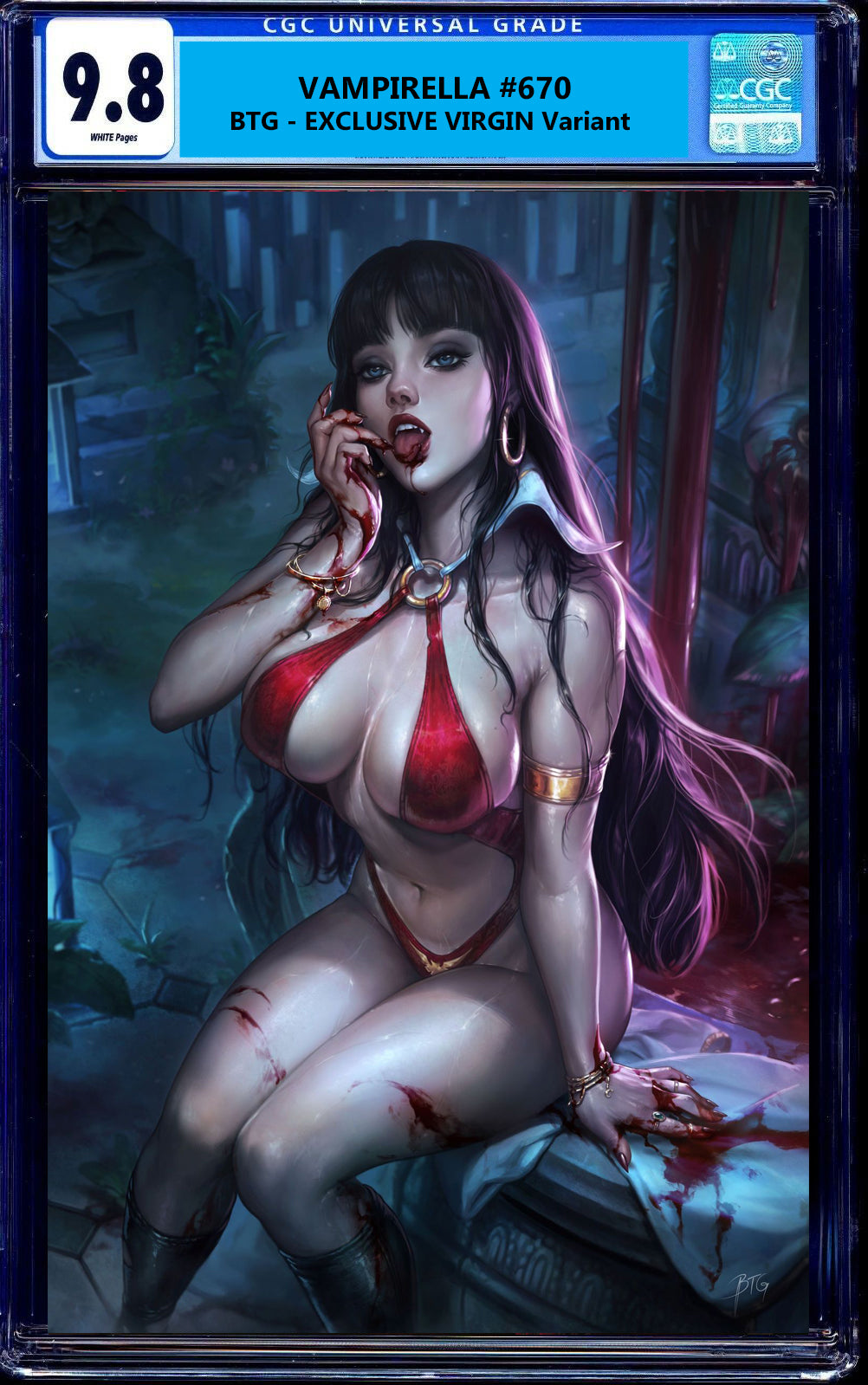 Vampirella 670 BTG Wolverine Deadpool Virgin Variant DC Comics Marvel Comics Spider-man X-Men Batman Joker East Side Comics Virgin Exclusive