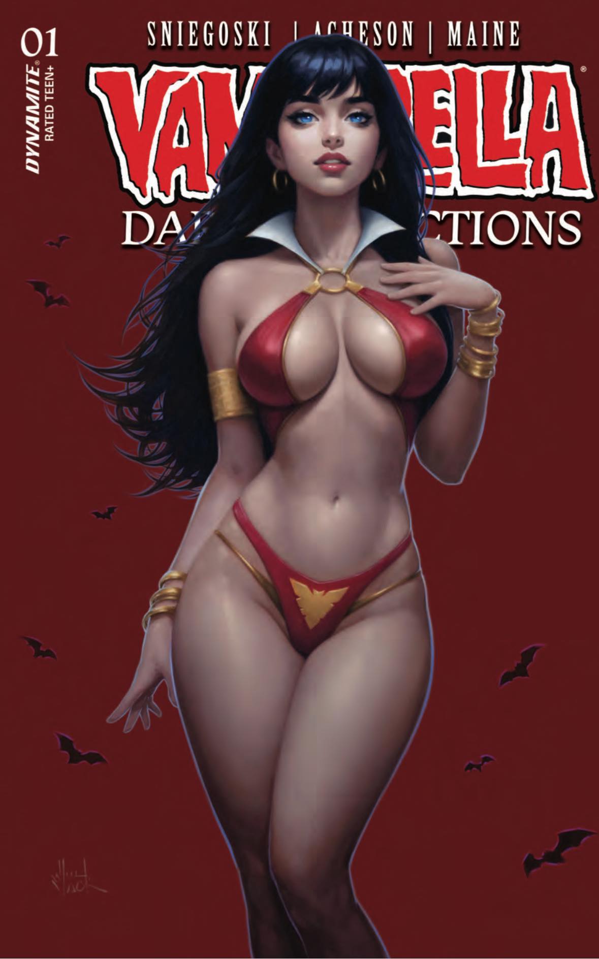 Vampirella Dark Reflections 1 Will Jack Wolverine Deadpool Virgin Variant DC Comics Marvel Comics Spider-man X-Men Batman Joker East Side Comics Virgin Exclusive