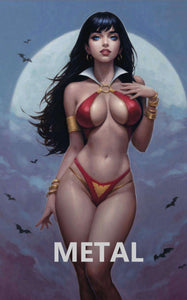 VAMPIRELLA DARK REFLECTIONS #1 WILL JACK SDCC EXCL "METAL" VARIANT LTD 100 COPIES