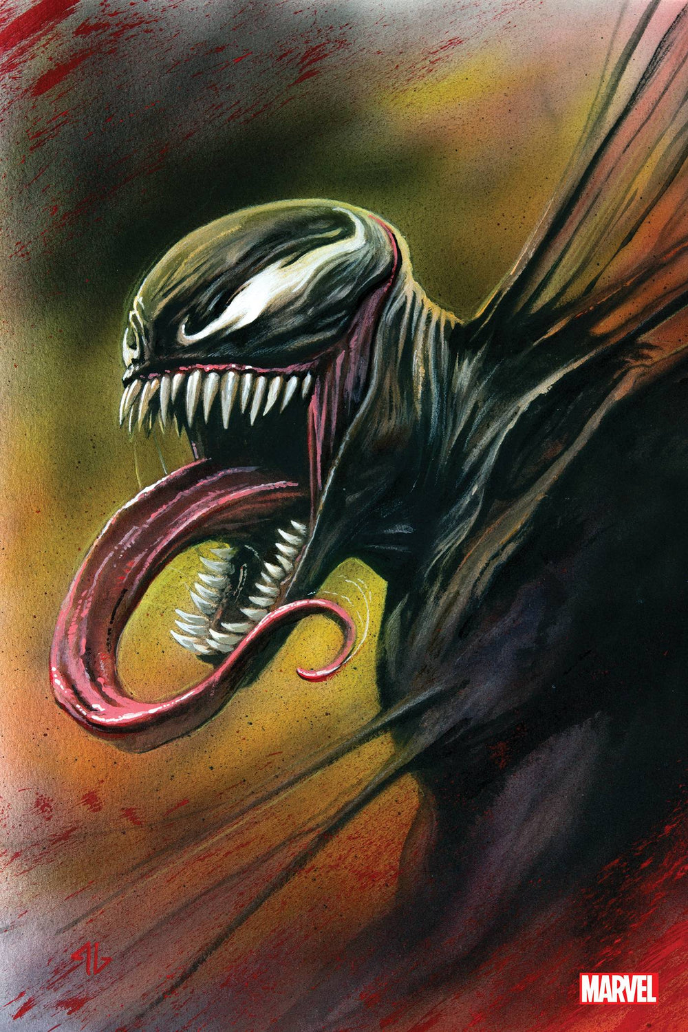 Venom #26 Adi Granov 1:100 RI Incentive Ratio Virgin Variant 1st Black Widow virgin cover by Adi Granov