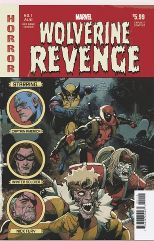 WOLVERINE REVENGE #1 RED BAND LEINIL YU 1:25 MATURE RI RETAILER INC VARIANT BLOOD HUNT