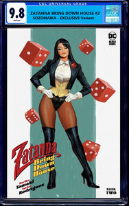 Zatanna Bring Down the House 2 Sozomaika Jenny Frison Wolverine Deadpool Virgin Variant DC Comics Marvel Comics Spider-man X-Men Batman Joker East Side Comics Virgin Exclusive