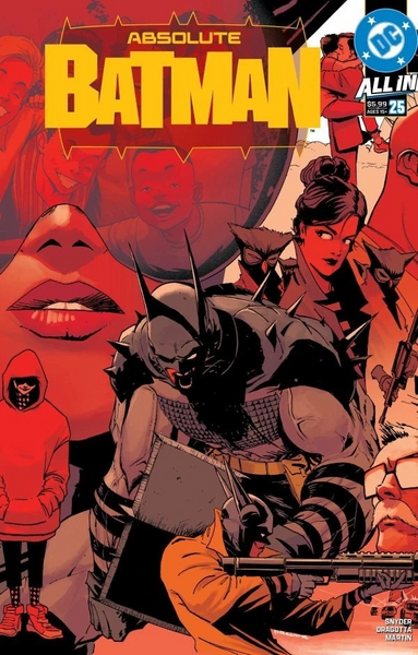 ABSOLUTE BATMAN #25 NICK DRAGOTTA COVER-A GATEFOLD VARIANT VS JOKER SCOTT SNYDER