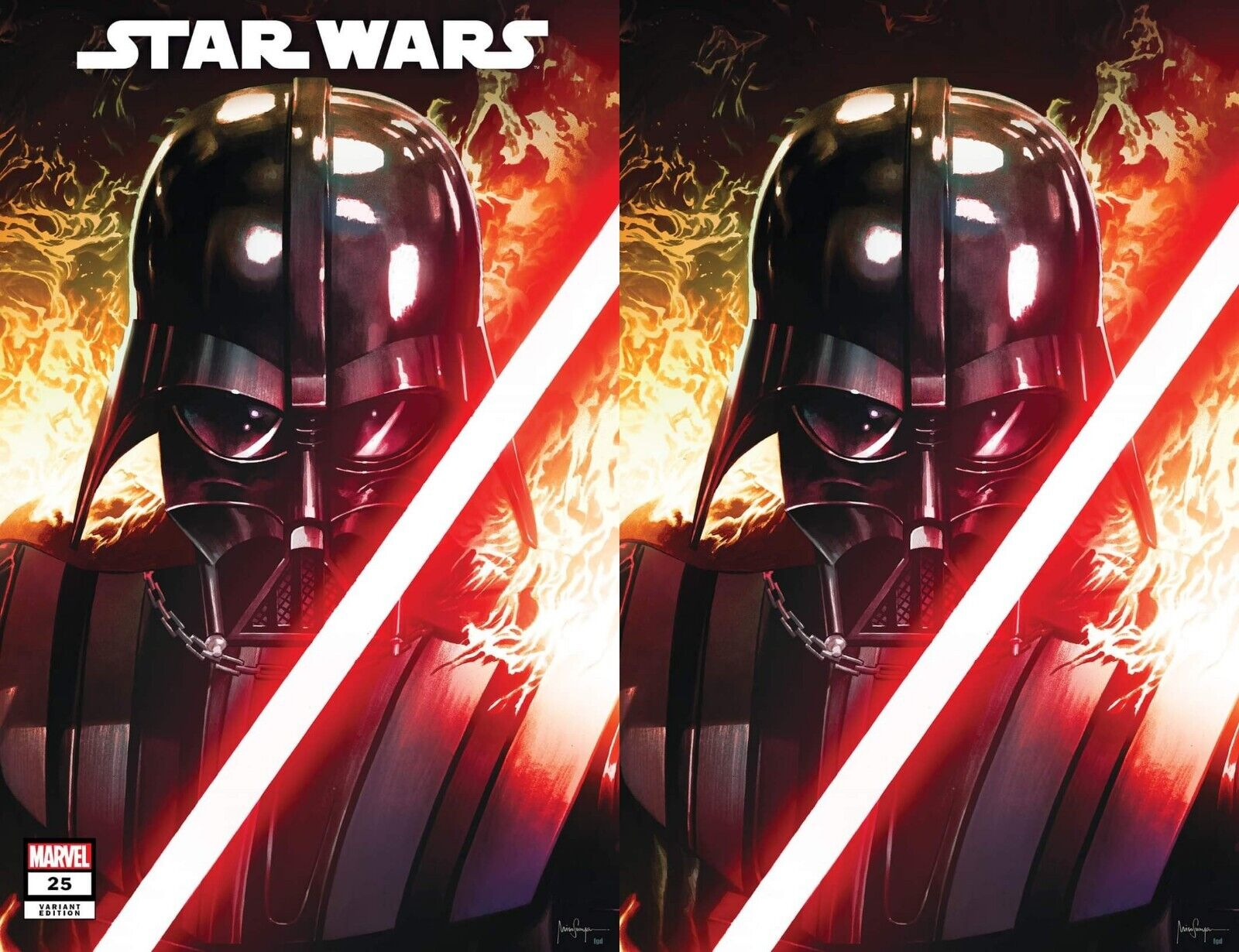 STAR WARS DARTH VADER #25 MICO SUAYAN VIRGIN & TRADE VARIANT 2-PACK