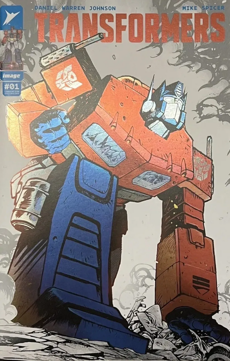 TRANSFORMERS #1 MEGACON EXCLUSIVE SPOT FOIL VARIANT OPTIMUS PRIME 4th ...