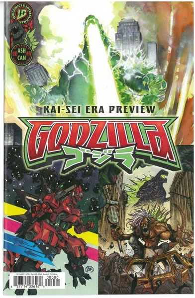 GODZILLA KAI-SEI ERA PREVIEW #1 ASHCAN VARIANT IDW COMICS NM