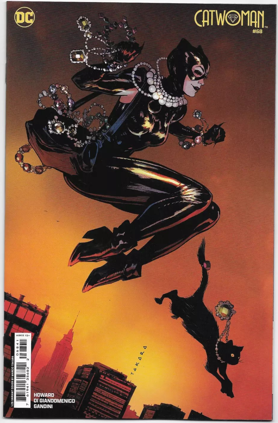 CATWOMAN #68 MARCIO TAKARA 1:25 RI INCENTIVE VARIANT BATMAN