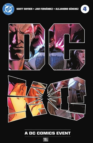 DC KO #4 FERNANDEZ COVER-A ACETATE VARIANT ABSOLUTE BATMAN WONDER WOMAN SUPERMAN