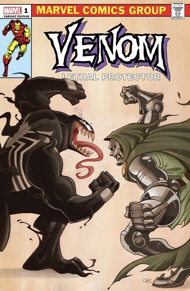VENOM LETHAL PROTECTOR II #1 ZULLO MEGACON EXCL DR DOOM VIRGIN VARIANT-A & B OPTIONS