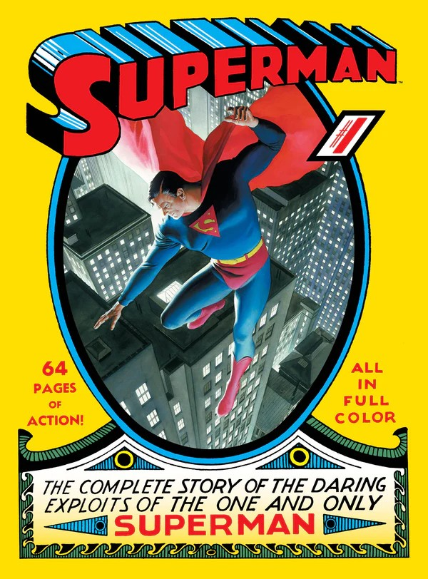 SUPERMAN #1 ALEX ROSS SDCC EXCL CLASSIC TRADE TRIBUTE VARIANT 2025