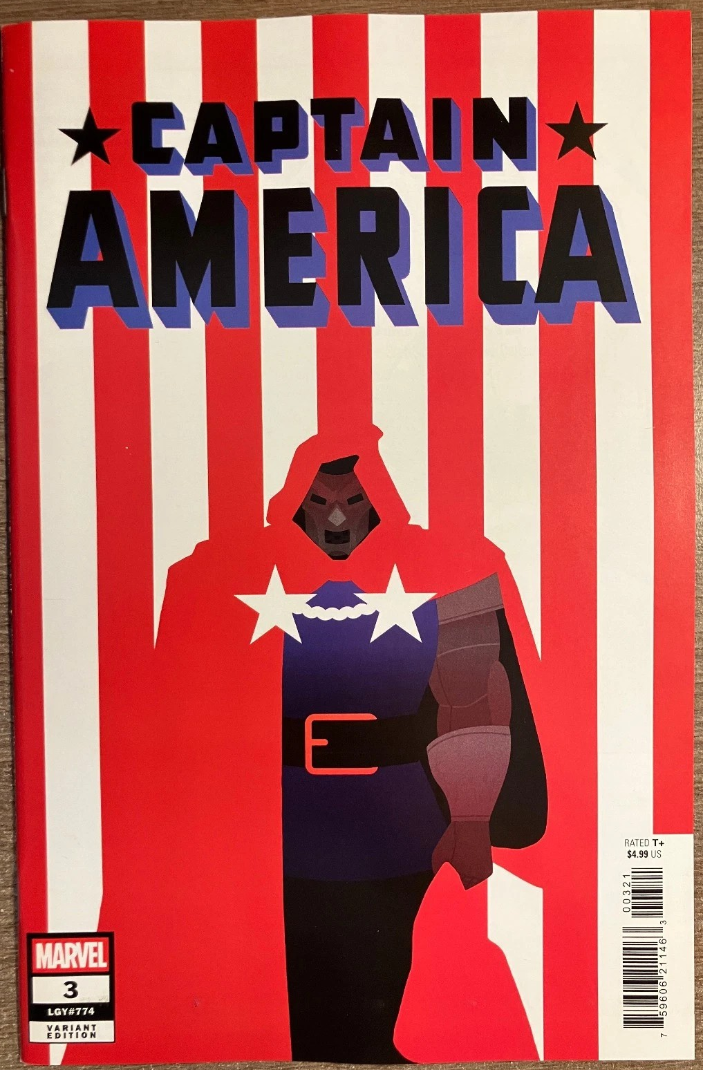 CAPTAIN AMERICA #3 CHIP ZDARSKY DR. DOOM VARIANT 2025 NM+ SOLD OUT!