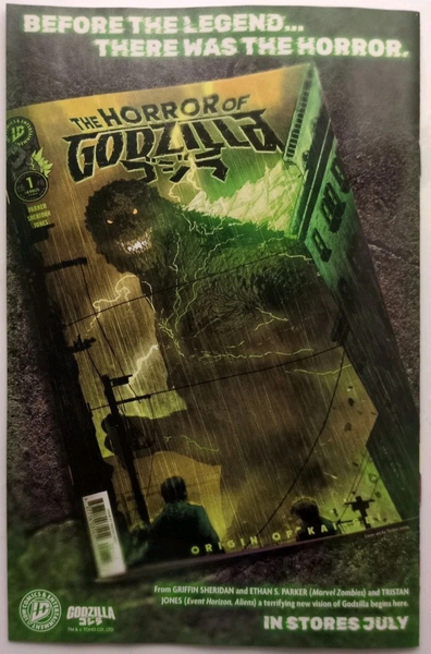 GODZILLA KAI-SEI ERA PREVIEW #1 ASHCAN VARIANT IDW COMICS NM