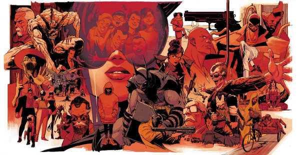 Absolute Batman #25 NYCC Sean Galloway Rafa Sandoval Glow in the Dark Natali Sanders Two Face Penguin First Print Ben Oliver Scarecrow Nick Dragotta Scott Snyder Joker Jock Catwoman Harley Quinn Foil Variant DC Comics Marvel Comics Spider-man X-Men Batman Joker East Side Comics Virgin Exclusive