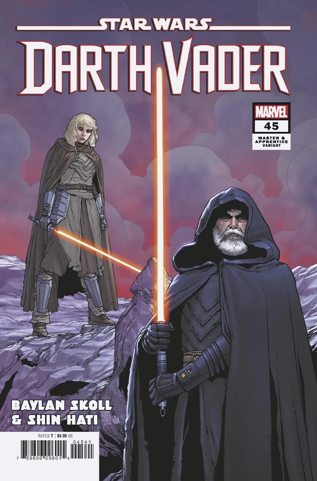 STAR WARS DARTH VADER #45 CAMUNCOLI MASTER & APPRENTICE VARIANT