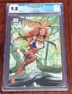 Marvel Comics East Side Comics Eastside Amazing Spider-man 17 Tigra Hunted Mike Mayhew Variant Cover Exclusive Comicxposure