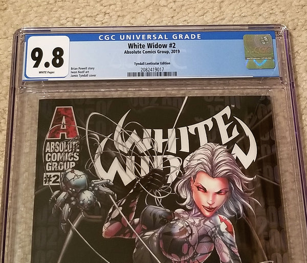 White Widow 2 Absolute Comics East Side Comics Eastside Amazing Spider-man Homage Jamie Tyndall Lenticular Variant Cover Exclusive