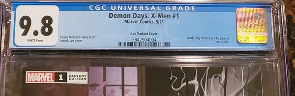 DEMON DAYS X-MEN #1 CGC 9.8 INHYUK LEE PSYLOCKE TRADE DRESS VARIANT-A