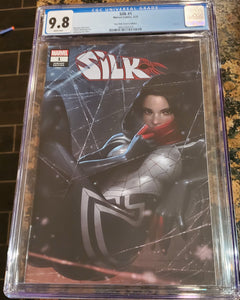 SILK #1 CGC 9.8 JEEHYUNG LEE EXCL TRADE DRESS VARIANT-A SPIDER-MAN