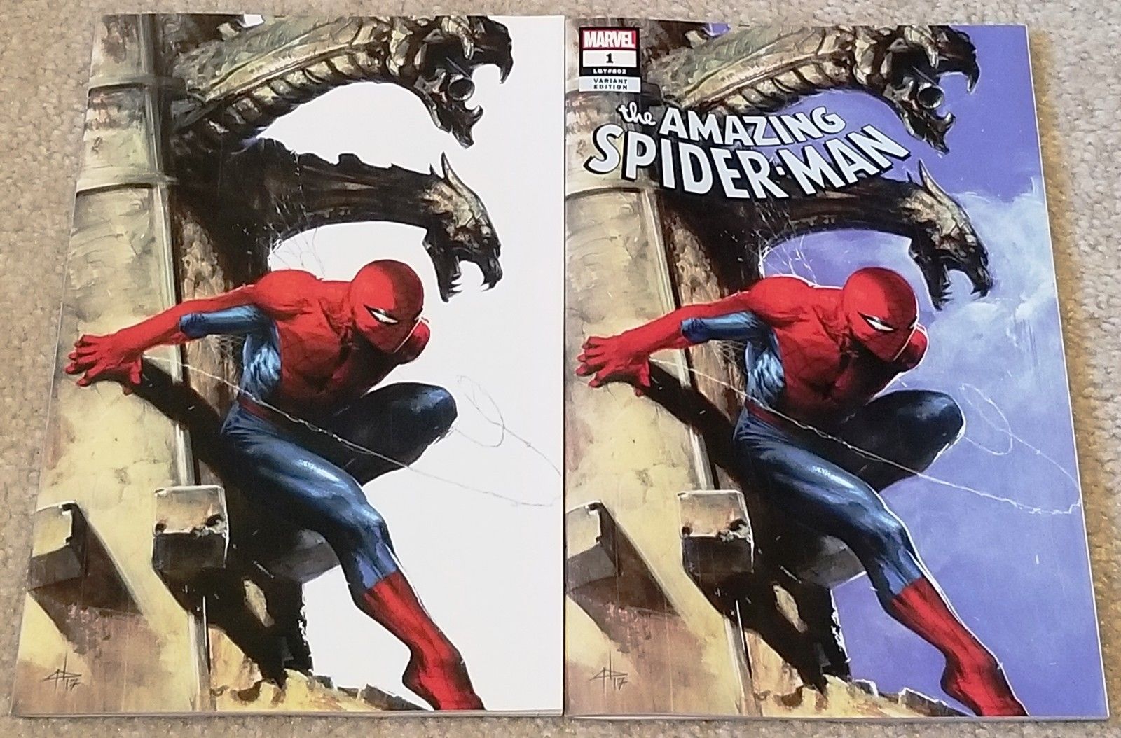 AMAZING SPIDER-MAN #1 GABRIELLE DELL OTTO EXCLUSIVE VARIANTS 1st KINDRED