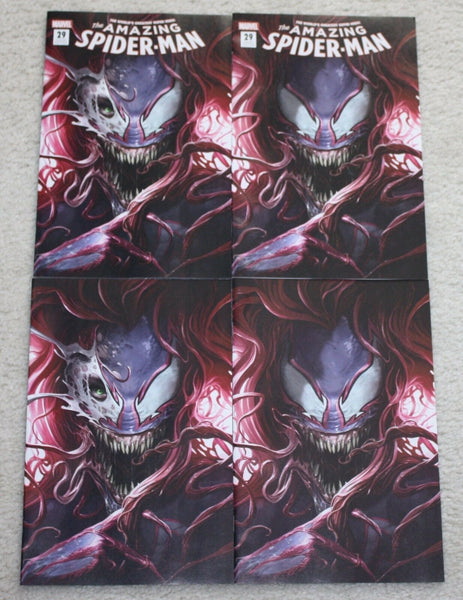 AMAZING SPIDER-MAN #29 FRANCESCO MATTINA VENOM MARY JANE EXCLUSIVE VARIANTS