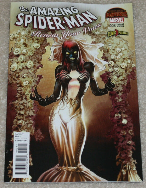 AMAZING SPIDER-MAN RENEW YOUR VOWS #3 MIKE DEODATO VENOM MARY JANE EXCLUSIVE VARIANTS