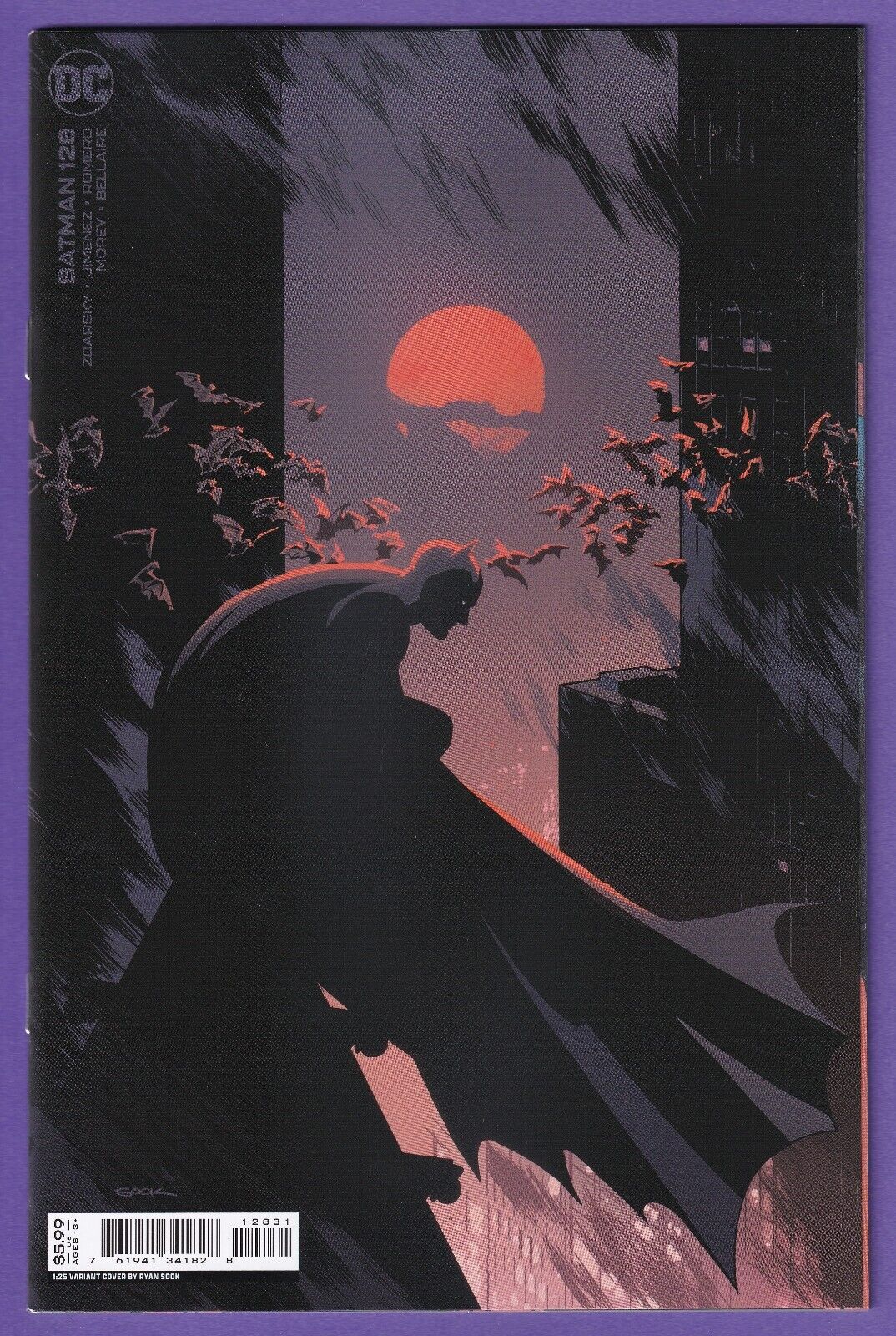 BATMAN #128 RYAN SOOK 1:25 RI INCENTIVE VARIANT CATWOMAN