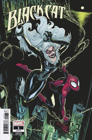 BLACK CAT (KIB) #1 PATRICK GLEASON 1:50 INCENTIVE RETAILER VARIANT KNULL VENOM