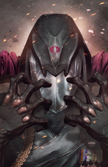 JOE #270 JOHN GIANG COBRA COMMANDER HELMET HOODED EXCLUSIVE VIRGIN  VARIANTS