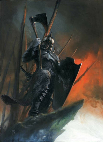 DEATH DEALER #1 GABRIELLE DELL OTTO 1:30 RI INCENTIVE VIRGIN VARIANT FRANK FRAZETTA 2022