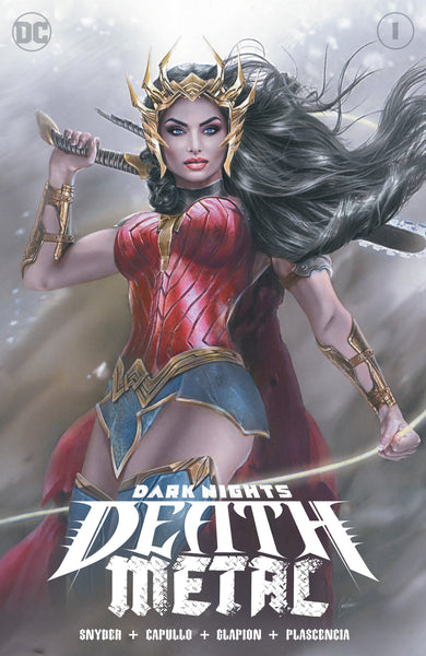 Death Metal Dark 1 Natali Sanders Wonder Woman Virgin Variant DC Comics Marvel Comics X-Men Batman Harley Quinn  East Side Comics Virgin Exclusive cgc signed ss comics
