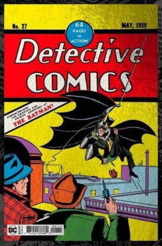DETECTIVE COMICS #27 FACSIMILE NYCC EXCLUSIVE "FOIL" VARIANT FIRST BATMAN