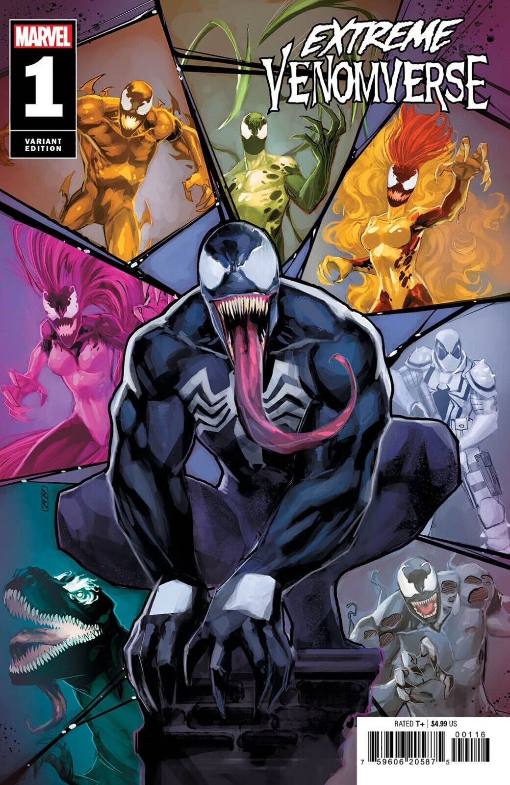 Extreme Venomverse 1 Skan Srisuwan InHyuk Lee Wolverine Miles Morales Amazing Spider-man Venom Virgin Variant DC Comics Marvel Comics X-Men Batman Joker East Side Comics Virgin Exclusive cgc signed ss comics