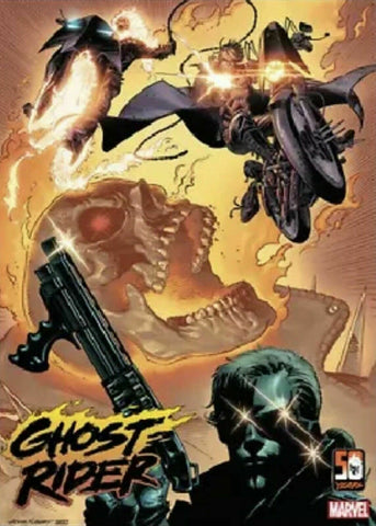 Ghost Rider 1 Clayton Crain Carnage Venom Spider-man Virgin Variant DC Comics Marvel Comics X-Men Batman East Side Comics Virgin Exclusive cgc signed ss comics