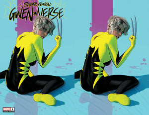 Spider-Gwen Gwenverse 1 Mike Mayhew NYX 4 Homage Venom Carnage Spider-man Virgin Variant DC Comics Marvel Comics X-Men Batman Joker East Side Comics Virgin Exclusive cgc signed ss comics