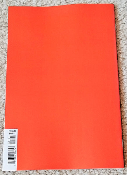 HELLIONS #1 ORANGE 1:200 BLANK WRAP AROUND INCENTIVE RETAILER VARIANT