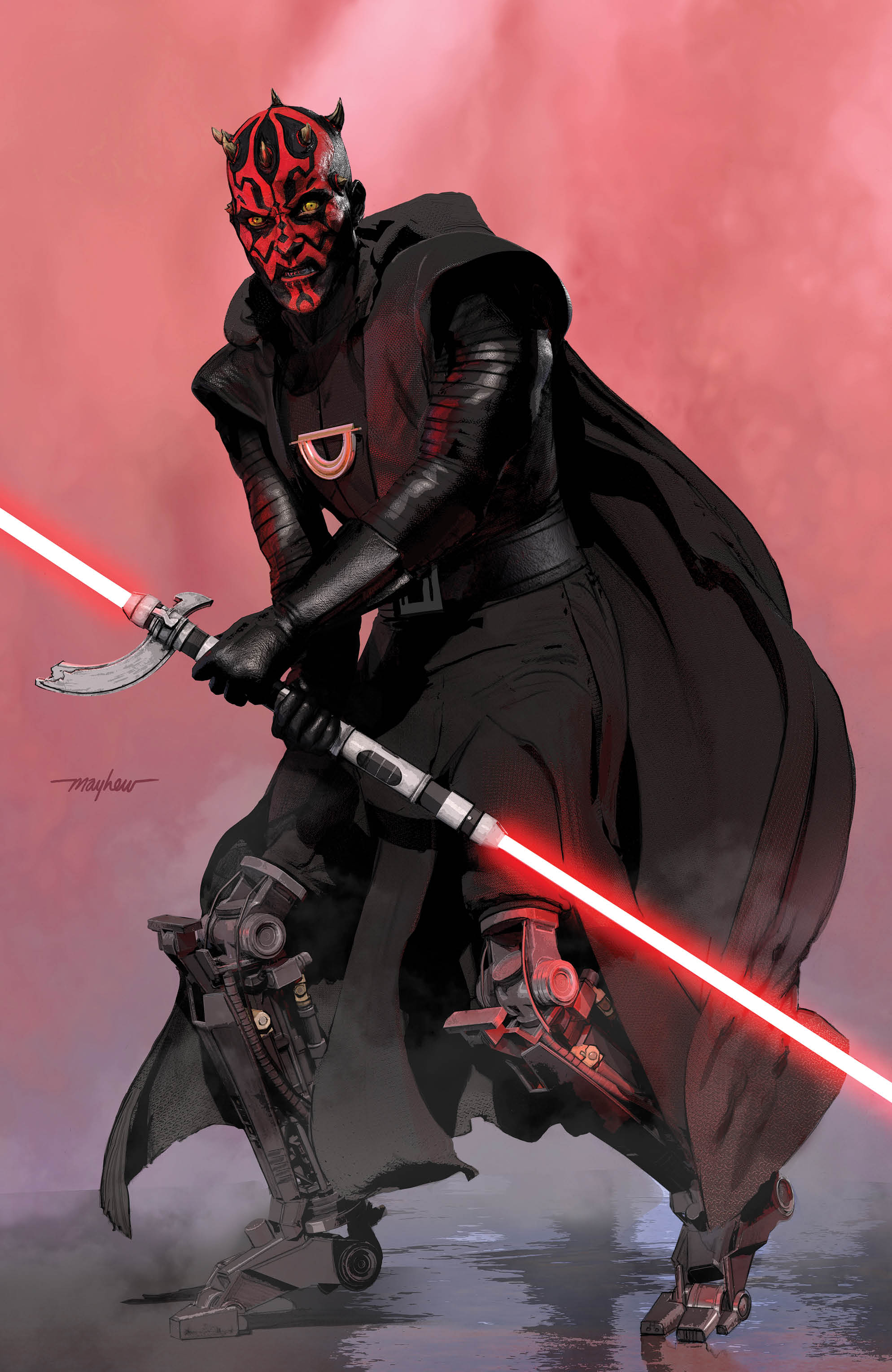 STAR WARS: HIDDEN EMPIRE #1 MIKE MAYHEW DARTH MAUL EXCL TRADE