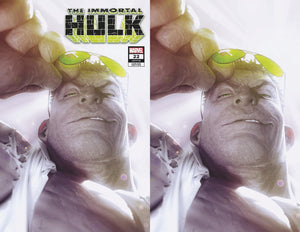 IMMORTAL HULK #22 ALEX GARNER EXCLUSIVE GREY HULK JOE FIXIT TRADE DRESS LOGO VIRGIN VARIANT Incredible Spider-man Marvel Comics Exclusive Green Hulk Red Hulk East Side Comics
