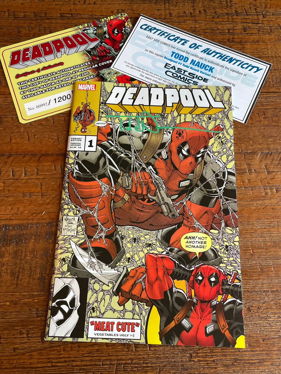 Deadpool Comic Book Covers