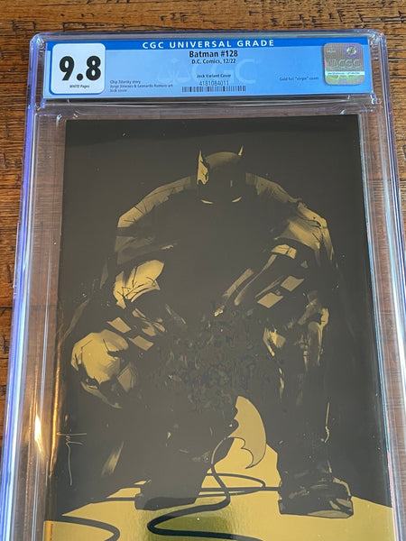 BATMAN #128 CGC 9.8 JOCK 1:50 RI GOLD "FOIL" VIRGIN INCENTIVE VARIANT