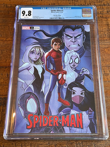SPIDER-MAN #1 CGC 9.8 CHRISSIE ZULLO EXCL HOMAGE VARIANT LIMITED TO 600