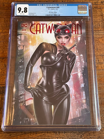 CATWOMAN #49 CGC 9.8 NATALI SANDERS EXCL VARIANT LIMITED TO 800